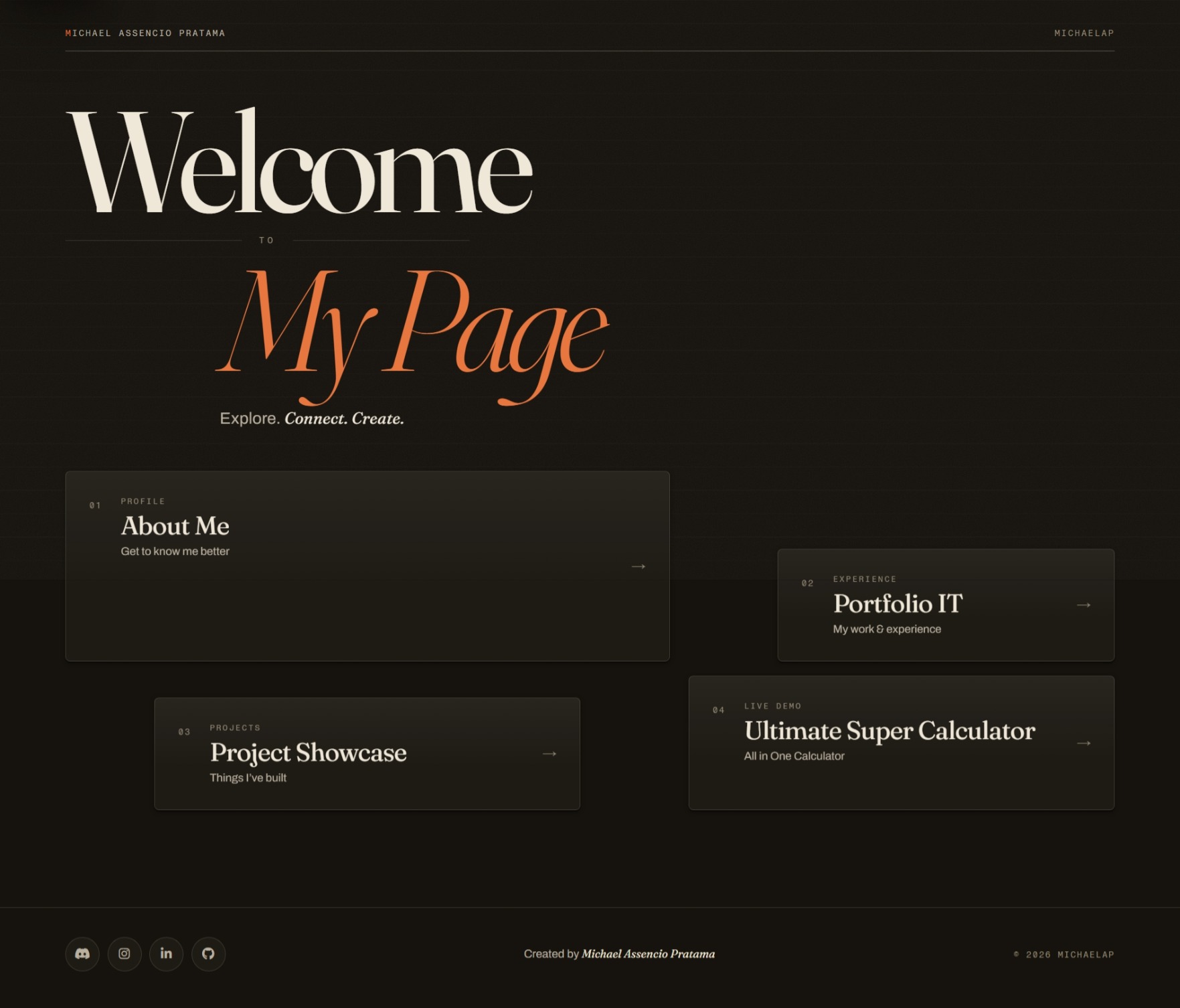 MichaelAP - Website